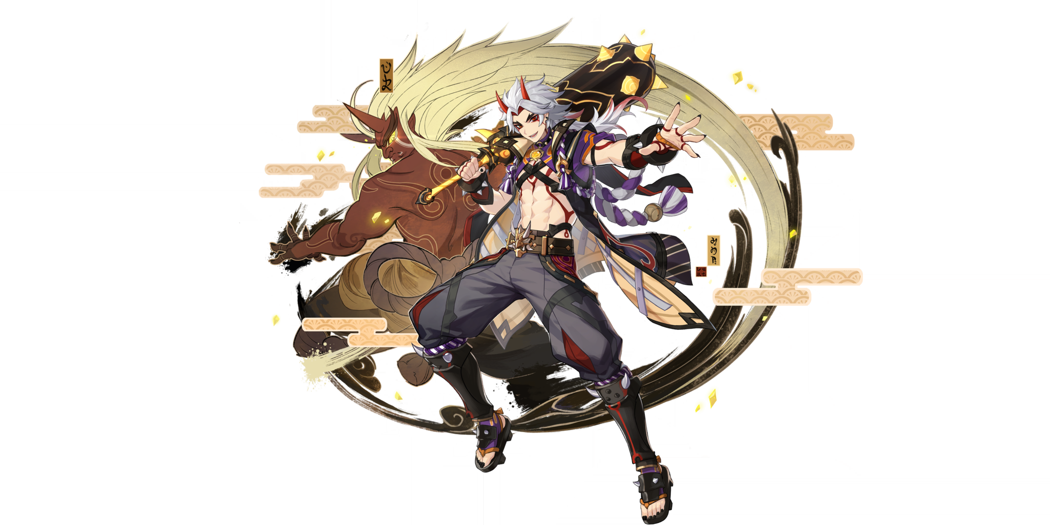 Arataki Itto Splash Art