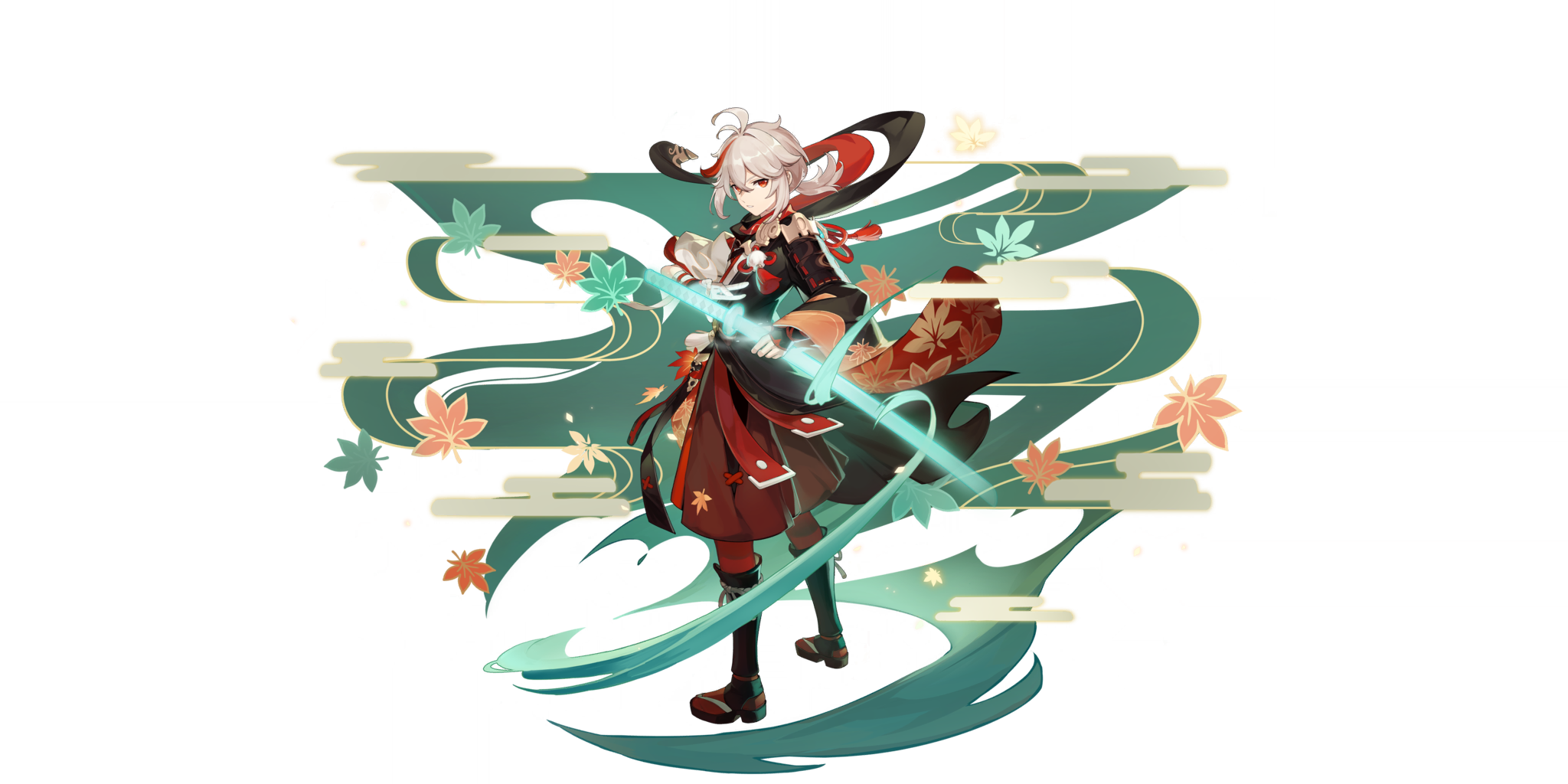 Kaedehara Kazuha Splash Art